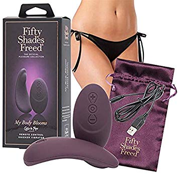 Fifty Shades Freed My Body Blooms Rechargeable Panty Vibrator with Remote